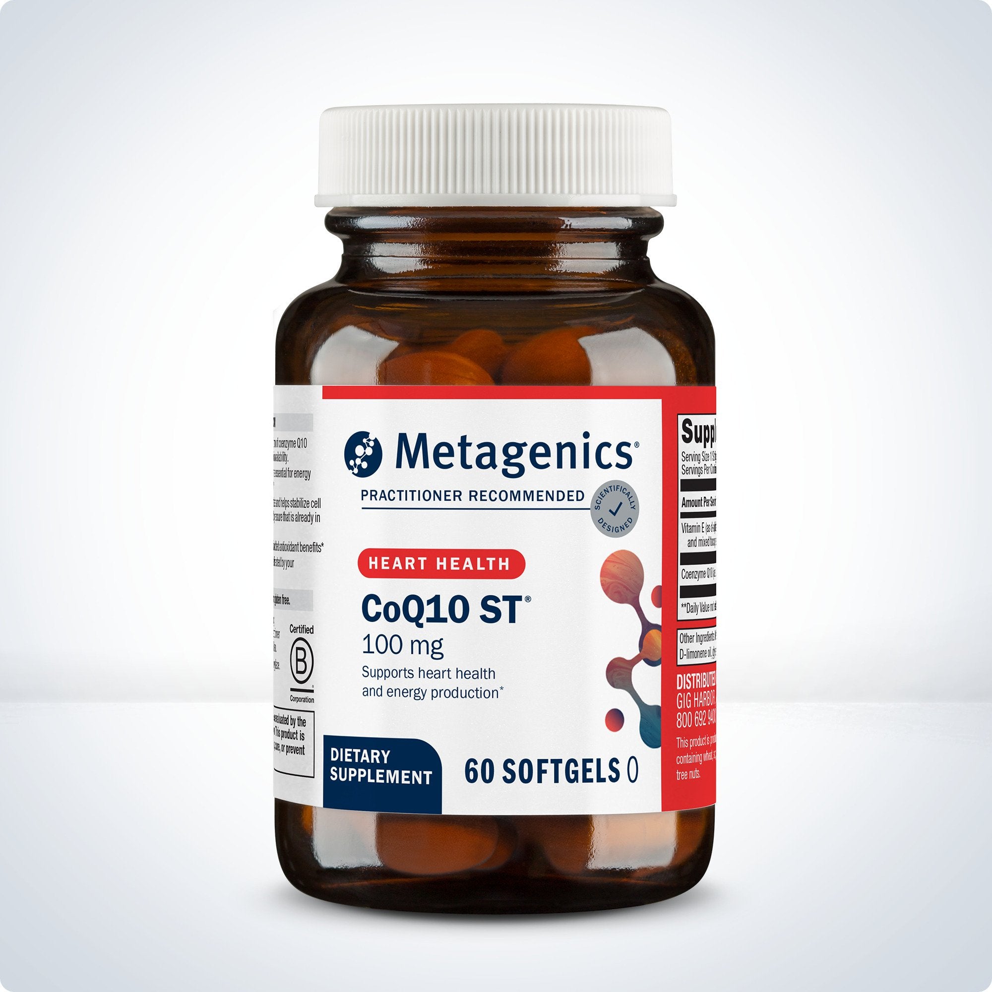 Metagenics CoQ10 ST®-100 (60 Softgels)