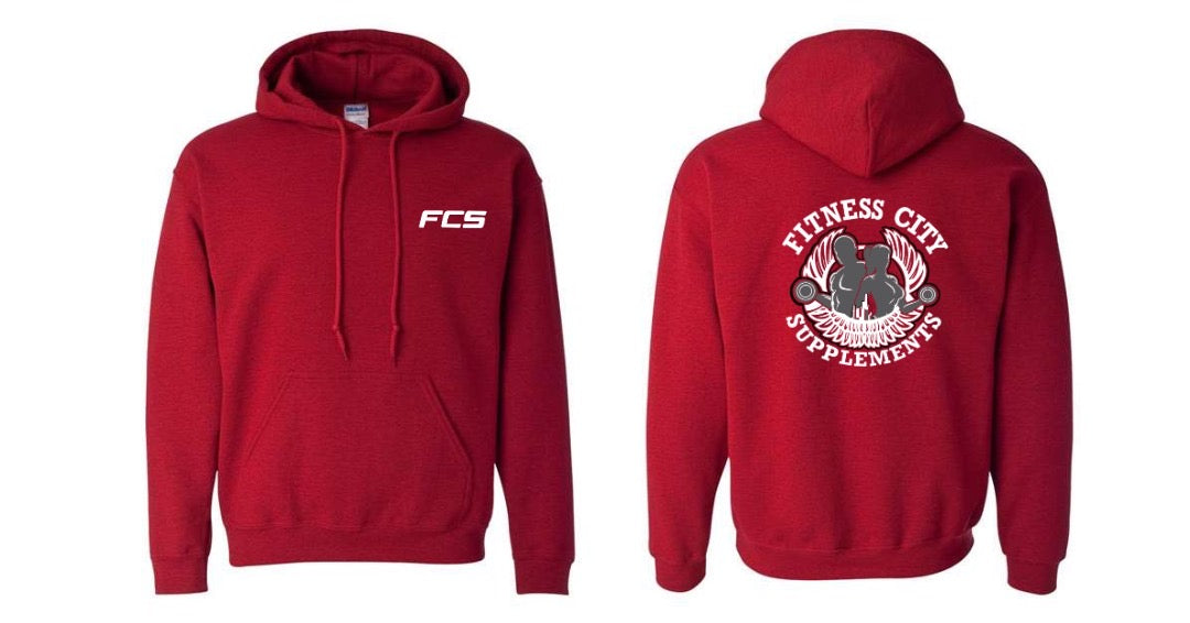 FCS Hoodies (Cherry Red)