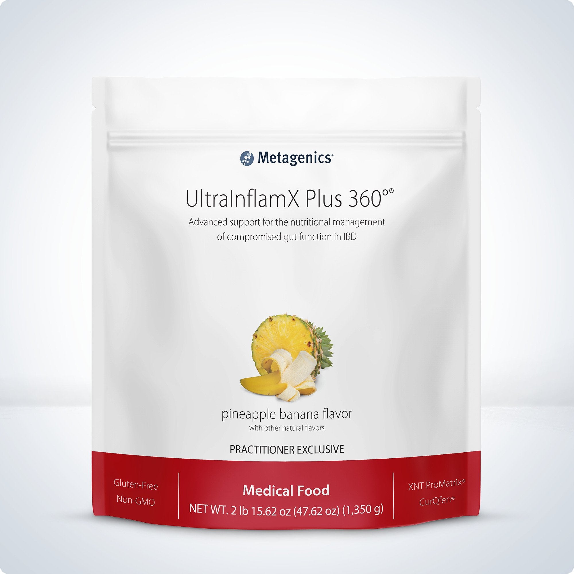 Metagenics UltraInflamX Plus 360°® IBD Support (Pineapple Banana)