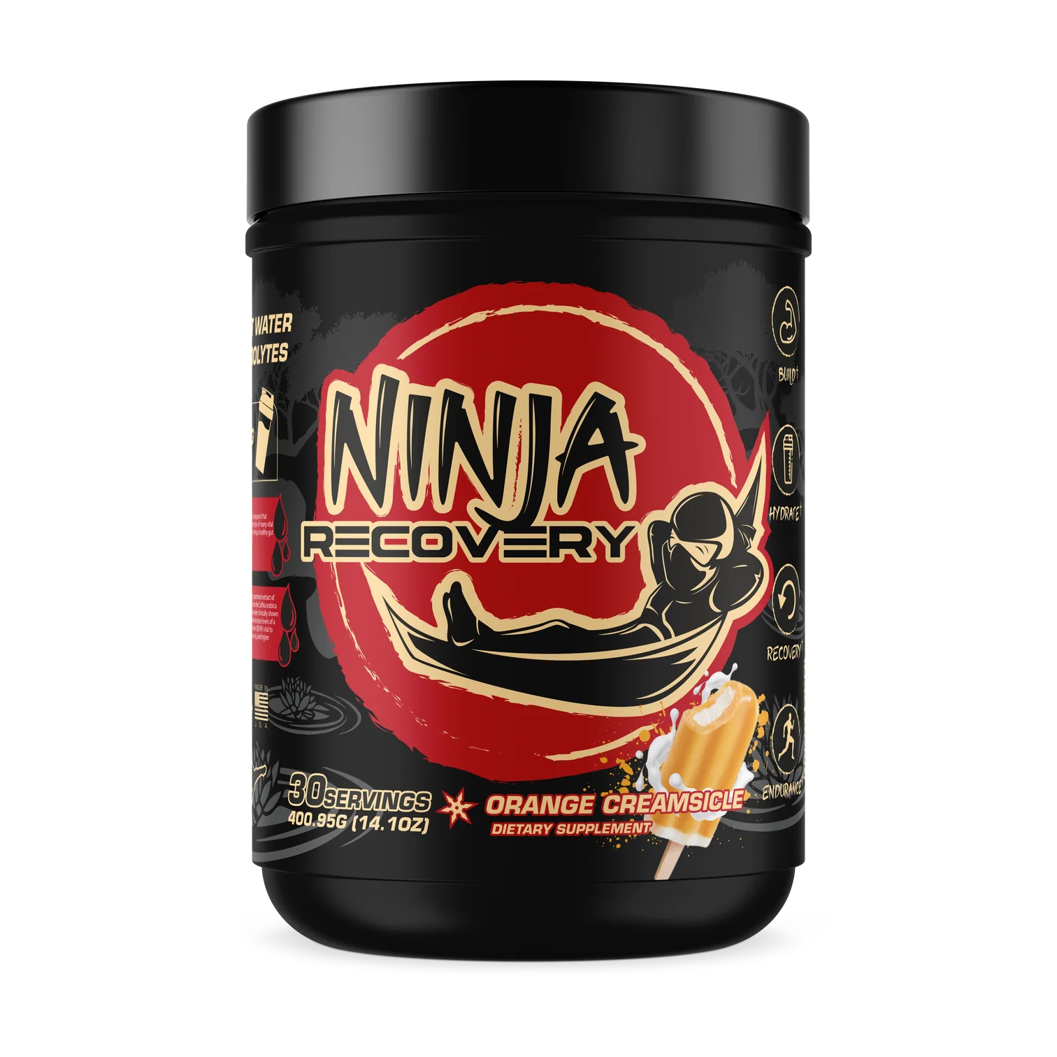 Ninja Recovery BCAA/EAA 30 Servings (Orange Creamsicle)