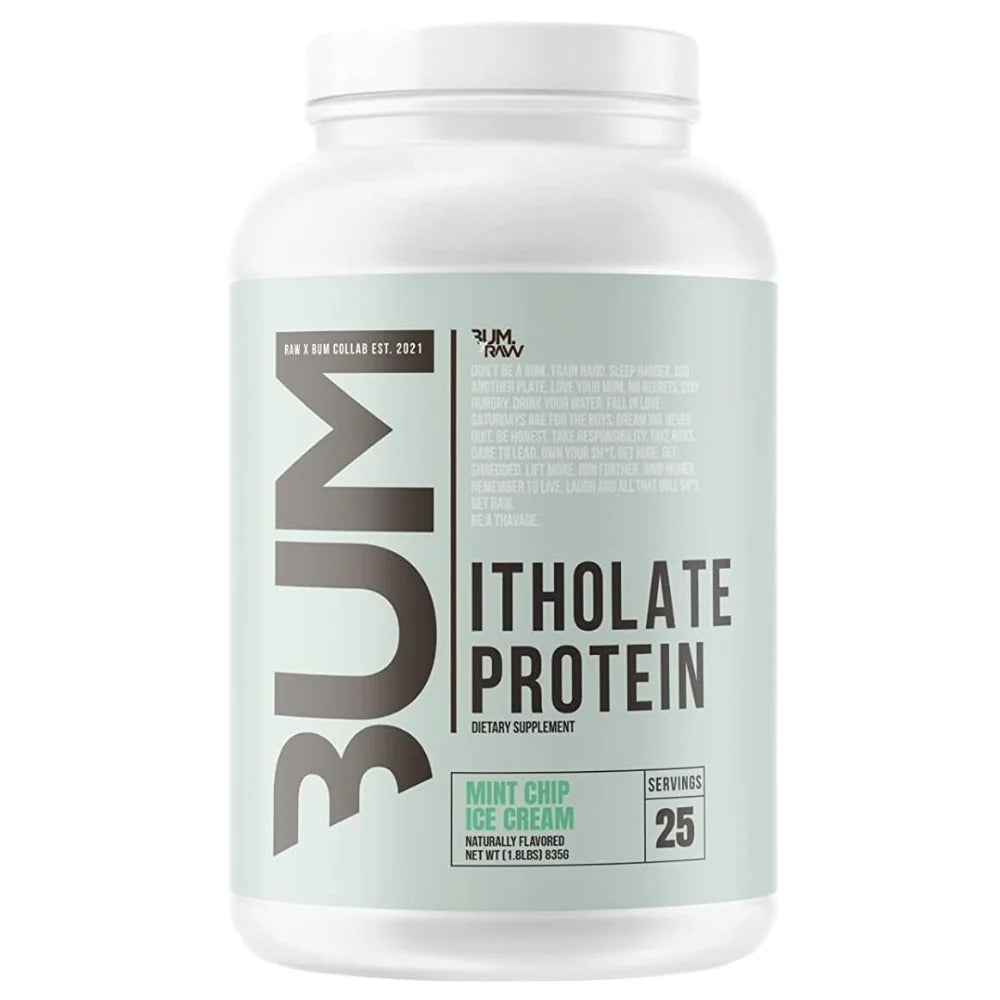 RAW CBUM Itholate Protein Powder (Mint Chip Ice Cream)