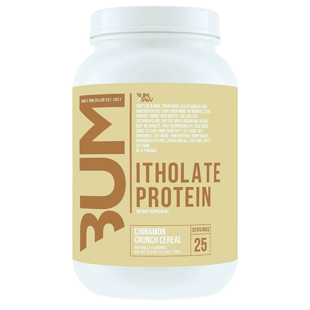 RAW CBUM Itholate Protein Powder (Cinnamon Crunch Cereal)