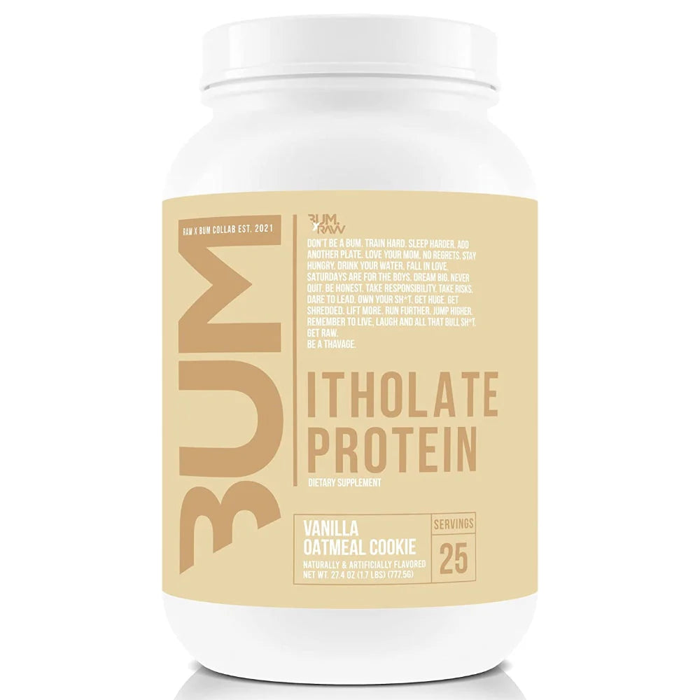 RAW CBUM Itholate Protein Powder (Vanilla Oatmeal Cookie)