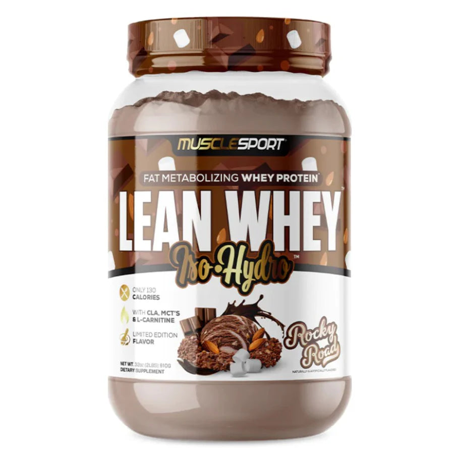 Muscle Sport Lean Whey Iso-Hydro 2lbs (Rocky Road)