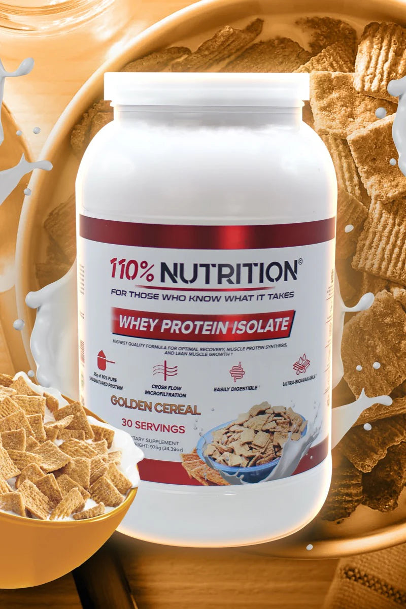 110% Nutrition Golden Cereal Whey Protein Isolate