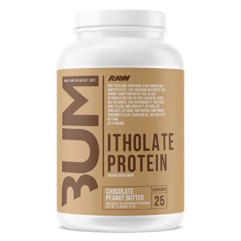 RAW CBUM Itholate Protein Powder (Chocolate Peanut Butter)