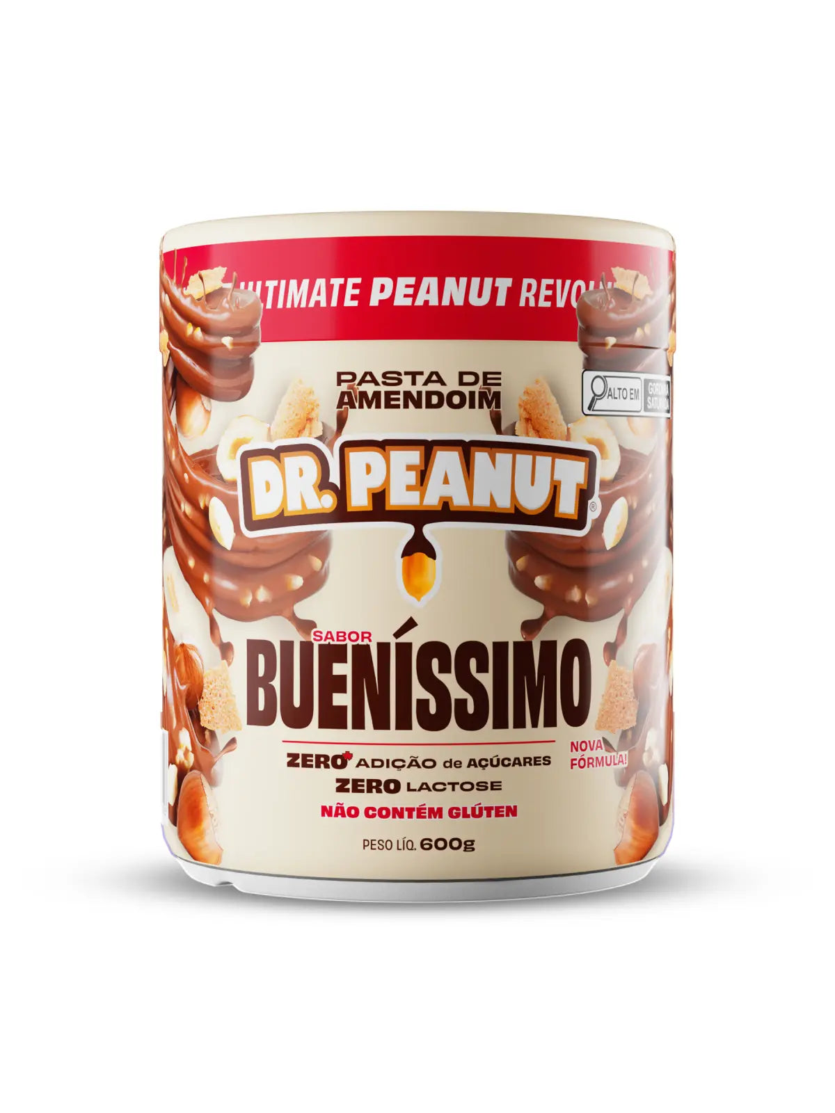 Dr. Peanut Hazelnut & Chocolate Wafer Peanut Butter Spread