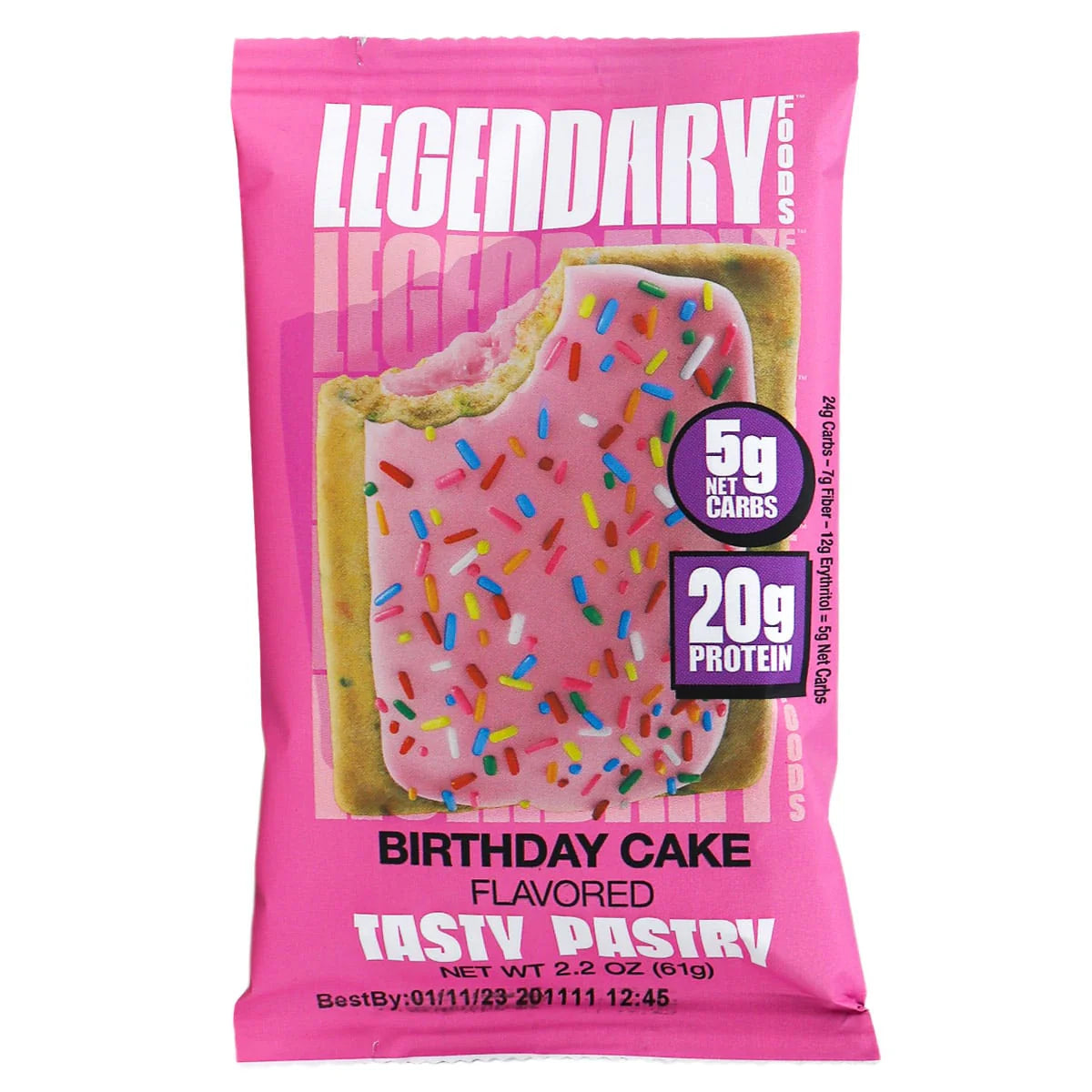 Legendary Foods Protein Pastry 1 Pack (Birthday Cake)