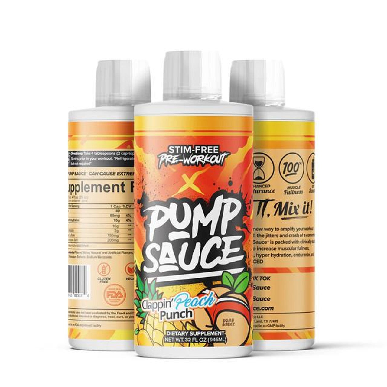 Pump Sauce (Clappin' Peach Pump)