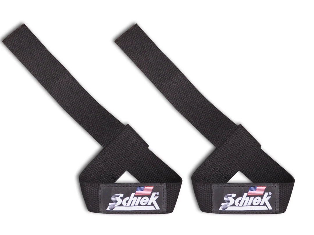 Schiek Wrist Straps (Black)